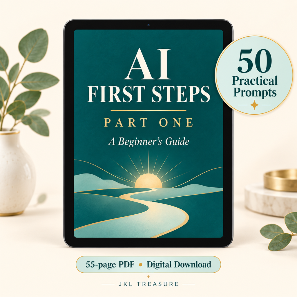 AI First Steps — Part One: a beginner’s guide with 50 practical prompts