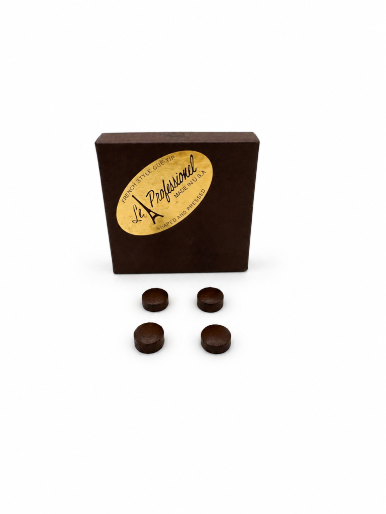 Le Professionel (Le Pro) Pool Cue Tips – 13.5 mm Hard – Pack of 4